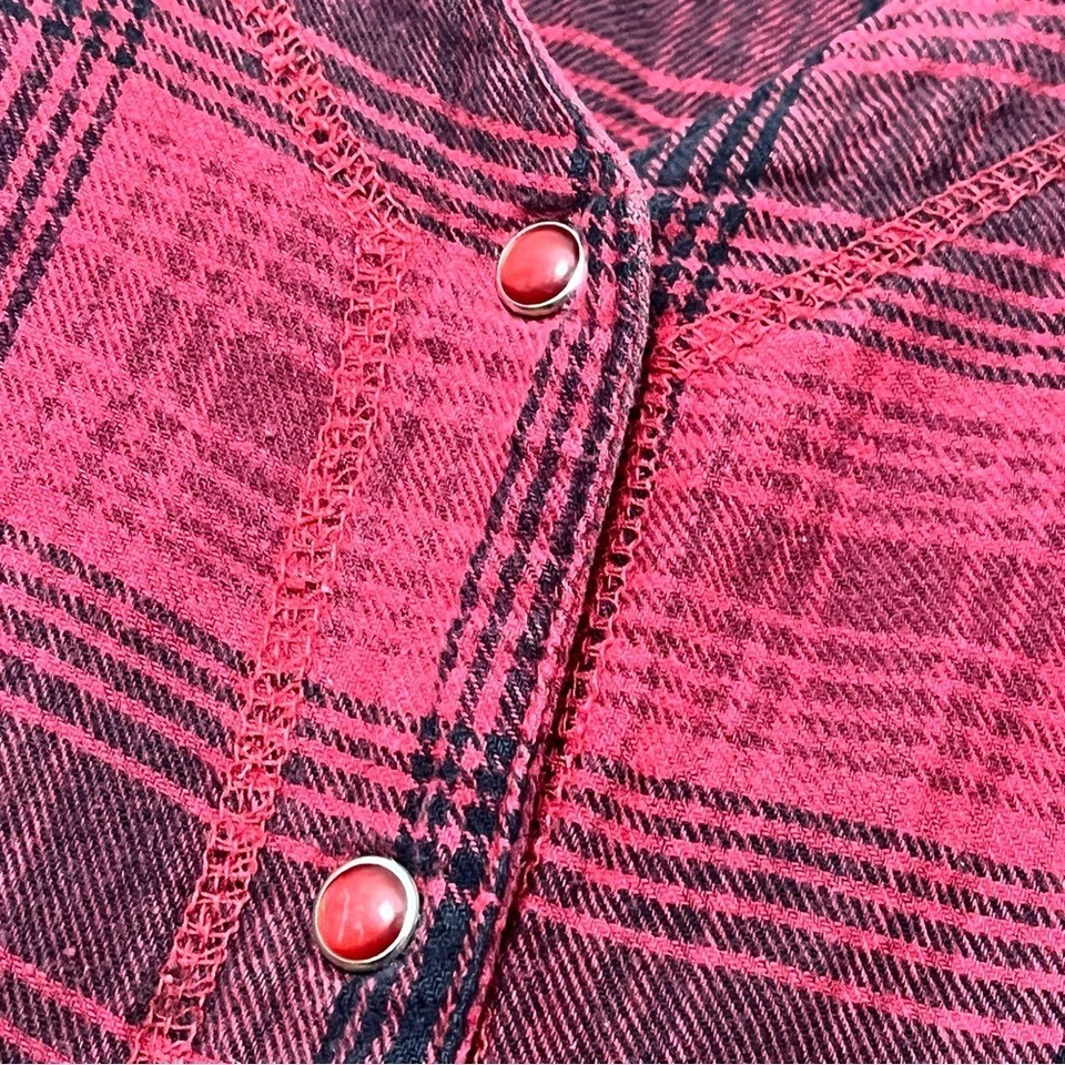 Vestido Only Necessities House Salón Cuadros Algodón Perla Bolsillo a Presión Midi 1X 22 24 Foto 2 de 4