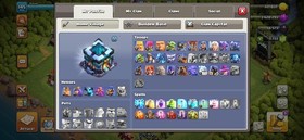 TH13 Near Max | High Heroes | High Equipment | +3500 Gems | Competitive Ready