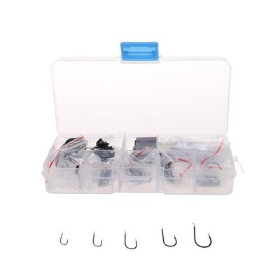 SEA ANGEL-SET Packung Mit 100 Angelhaken Größe 1/3/5/7/9