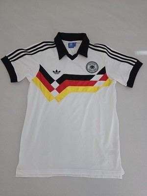 ADIDAS - DFB Deutschland Trikot L weiß ( Nike Lululemon Asics Puma Retro Shirt )