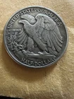 1947 P Walking Liberty Half Dollar, 90% Silver, Ave Circulated Great Details!