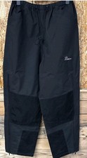 Griffons Gore-Tex Black Over Trousers Pants Men's Size Small Waterproof