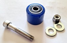 SUZUKI LT500R QUADRACER, QUADZILLA 500 SUPERIOR, RODILLO DE CADENA TRASERO INFERIOR, AZUL