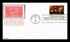DR JIM STAMPS US COVER SURRENDER AT SARATOGA BICENTENNIAL FDC CARROLLTON