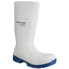 Dunlop FOOD PRO Safety Wellingtons Cold Rated White Purofort Boot EU 35–49
