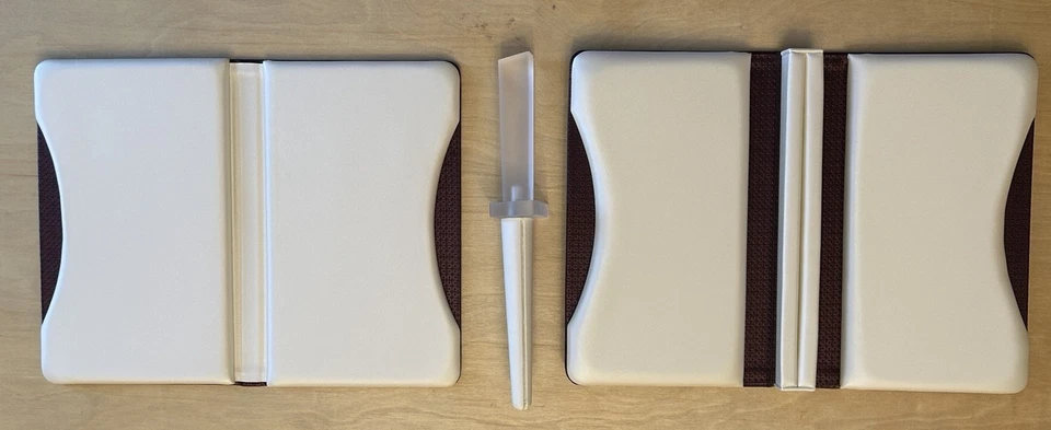 Lote de 3 libros profesionales de exhibición de mostrador de joyas y conjunto de vitrina de varita de anillo Foto 4 de 4