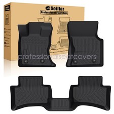 For 2017-2025 Jaguar F-pace Tpe Front 2nd Row Floor Mats Liner Set All Weather For 2017-2025 Jaguar F-pace Tpe Front 2nd Row Floor Mats Liner Set All Weather