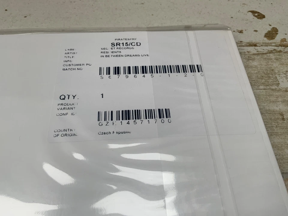 THE RESIDENTS IN BETWEEN DREAMS LIVE SIGNED AUTOGRAPHED NUMBERED TESTpress VINYL - Image 4 of 4