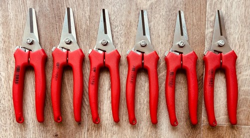Lot Of 6 KNIPEX 95 05 140 5.5" Combination Shears