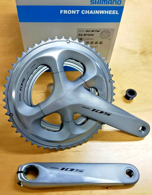 Shimano 105 FC-R7000 11s Silver 172.5mm 52/36T Road Bike Shimano 105 FC-R7000 11s Silver 172.5mm 52/36T Road Bike