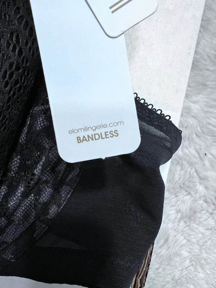 Elomi blandness Amelia black bra women size 40 DD NEW - Image 2 of 4
