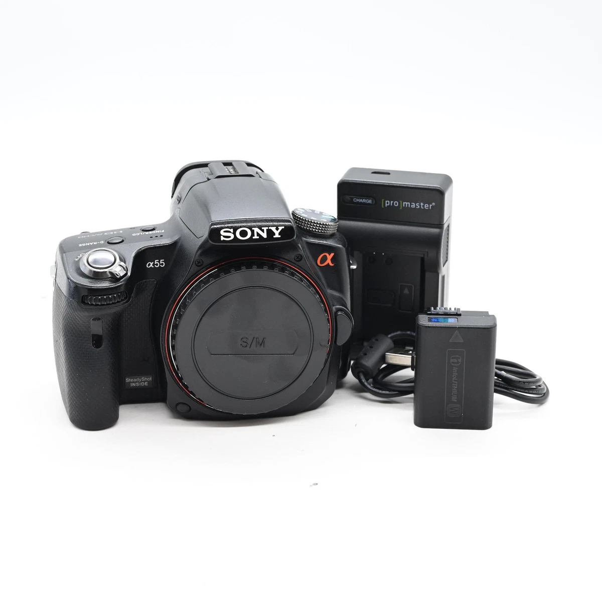 Sony A55 16.2MP Digital SLR Camera Body SLT-A55V #823 | eBay