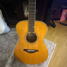 Yamaha FS-TA TransAcoustic Concert Acoustic-Electric Guitar Natural 6-String