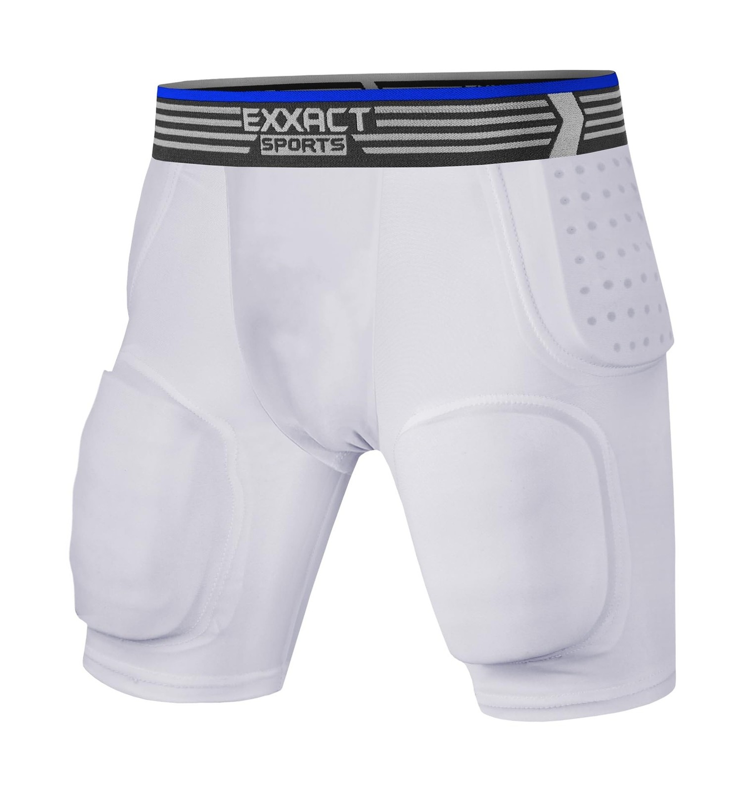 Exxact Sports Rebel 5-Pad Youth Football Girdle with Cup Pocket, Lightweight ...