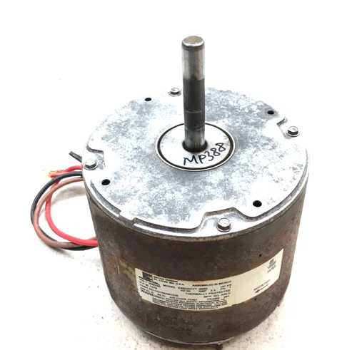 EMERSON K55HXCYT-6695 Condenser Fan Motor 1075RPM 1/3HP HQ1064887EM used #MP388