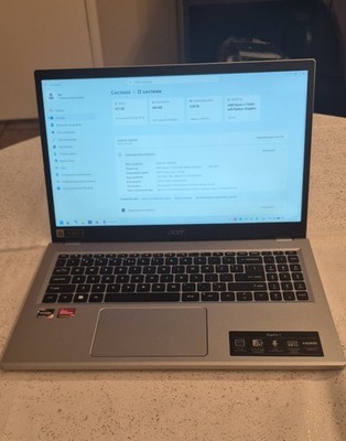 Acer Aspire 3 Slim Laptop 15.6'' FHD Ryzen 3 7320U 8GB 512GB SSD Silver