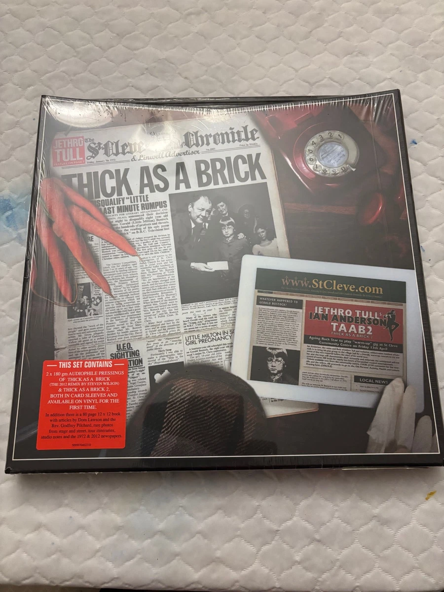 Jethro Tull Thick As A Brick Lp for sale | eBay