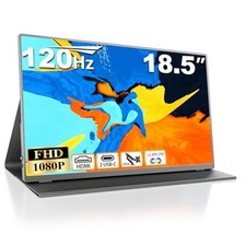 120Hz 1080P FHD 100 sRGB USB-C HDMI Portable Travel 18.5 Inch Portable Monitor