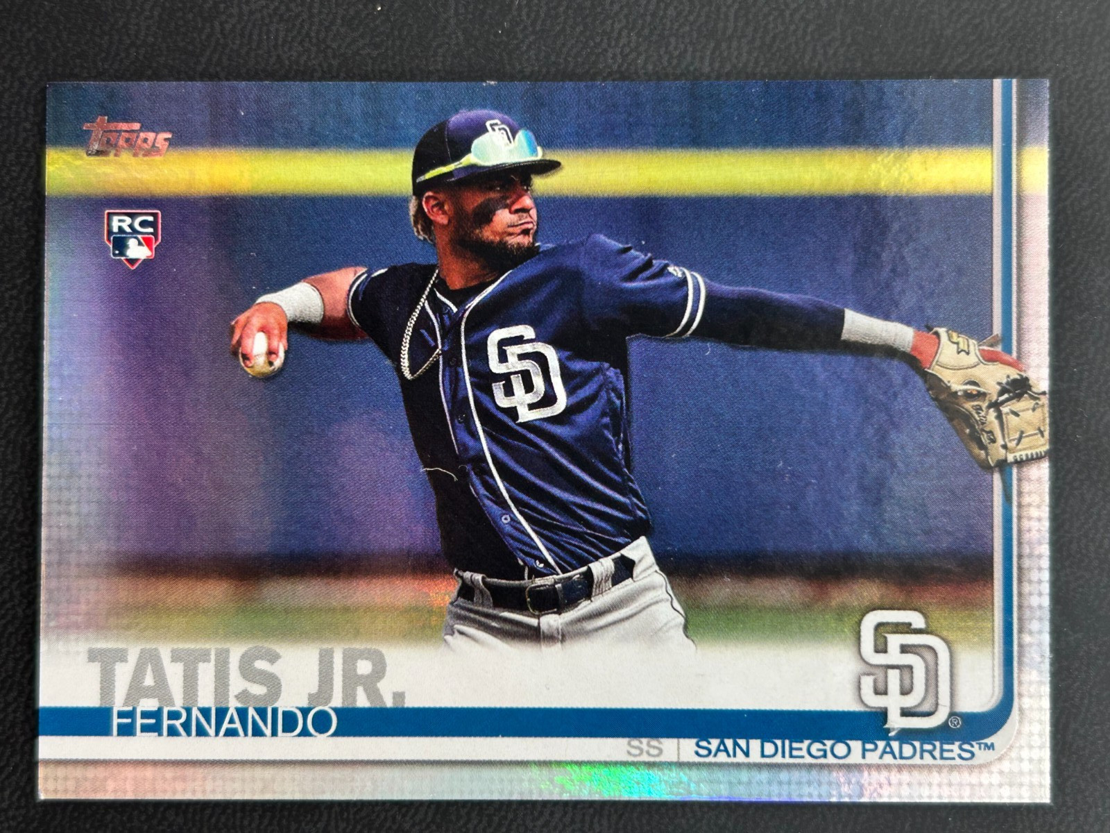 2019 Topps Fernando Tatis Jr. Rainbow Foil RC #410 Rookie
