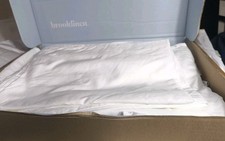 Broooklinen Classic percale Core Sheet Set white king