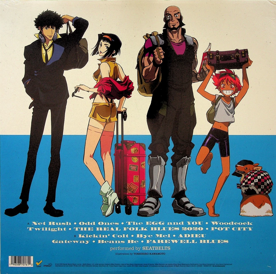 The Seatbelts & Yoko Kanno - Cowboy Bebop Soundtrack LP NEW** 2024 Anime Series - Image 4 of 4