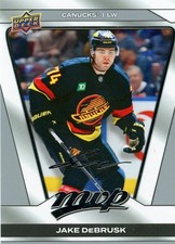 2025-26 UD MVP SILVER SCRIPT 10 JAKE DEBRUSK NEAR MINT CONDITION