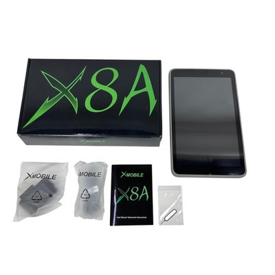 X MOBILE X8A 8-inch Black Wi-Fi / Cellular 32GB Tablet - 5899 | eBay