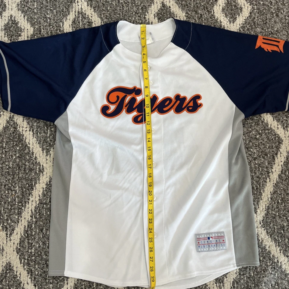 Justin Verlander Detroit Tigers Jersey -  Genuine Merchandise - Image 4 of 4