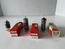 3 Vintage RCA Tubes In Original Boxes