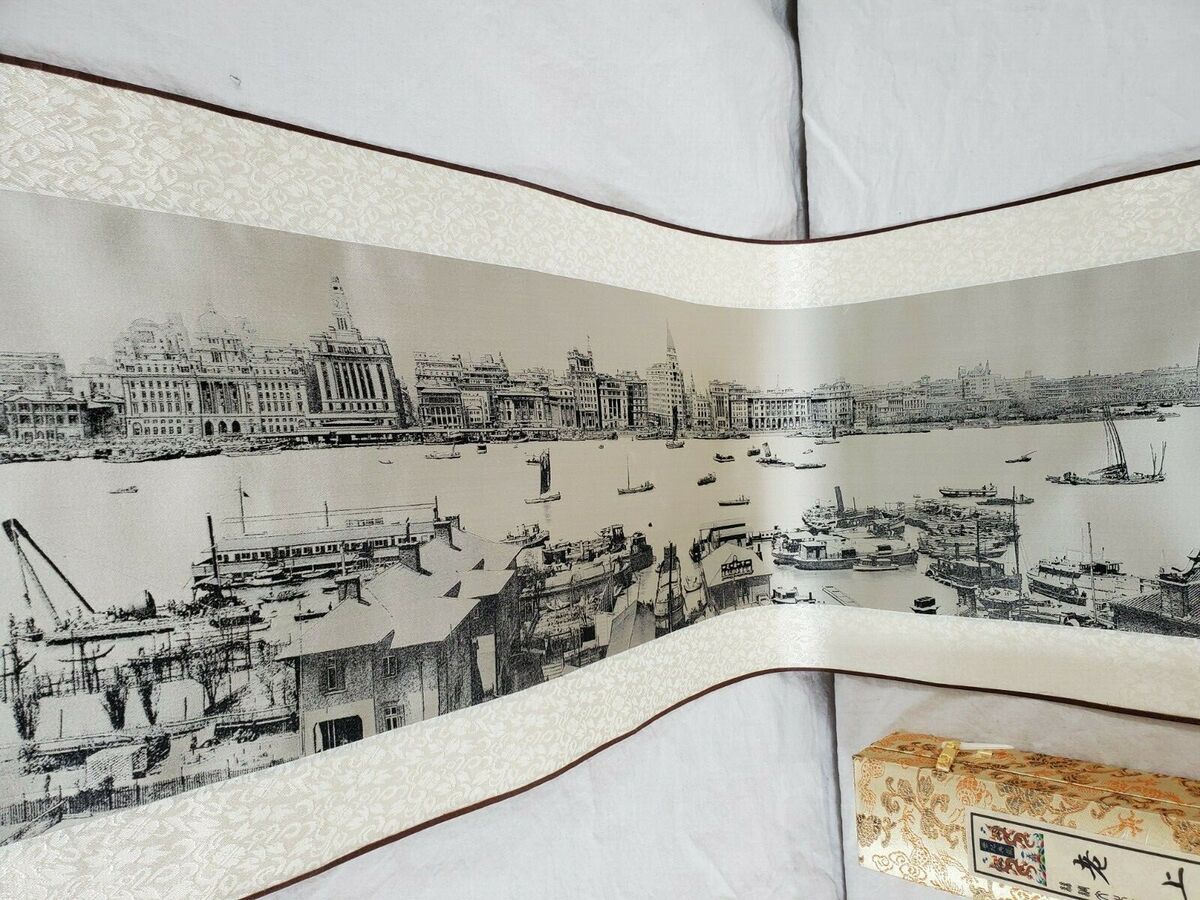 China Silk Culture Collection Panoramic View Of The Bund China Silk Culture Collection Panoramic View Of The Bund