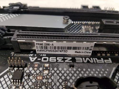 ASUS Prime Z390-A, LGA 1151 Motherboard FOR PARTS / Repair - Afbeelding 3 van 10