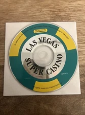 Las Vegas Super Casino Video Game Pc Cd-ROM (1999) (Disc Only)