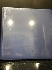 Creative Memories 12x12 Merry Blooms Blue Mica Album Coverset - New - Exclusive