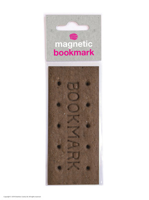 Funny Magnetic Bookmark Novelty Gift Present Bourbon Biscuit Cheap Witty Joke