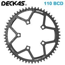 DECKAS 110BCD Chainring Narrow Wide Round Chain Ring 38 40 42 46 48 50 52 54 58T