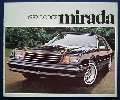 Prospekt brochure 1982 Dodge Mirada  (USA)   