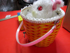 INAKITA JAPAN MECHANICAL TOY NIB NOS 50'S PEEK A BOO BUNNY WIND UP OLD ANTIQUE — photo 5