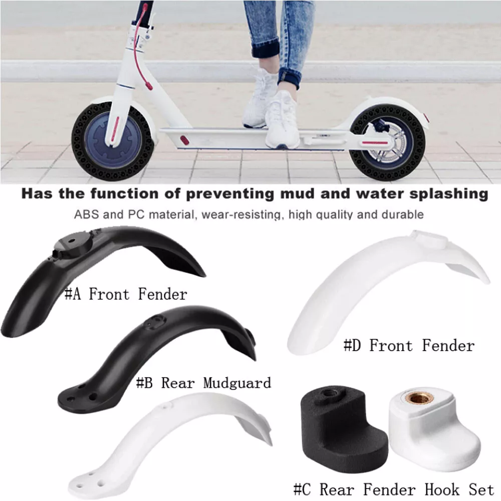 Advent Fru Opmærksom Mudguard Front Rear Fender Guard For Xiaomi Mijia M365 Electric Scooter |  eBay