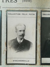 tk271 FELIX POTIN 1er ALBUM 1902 France Lettres Comte Othenin d'Haussonville