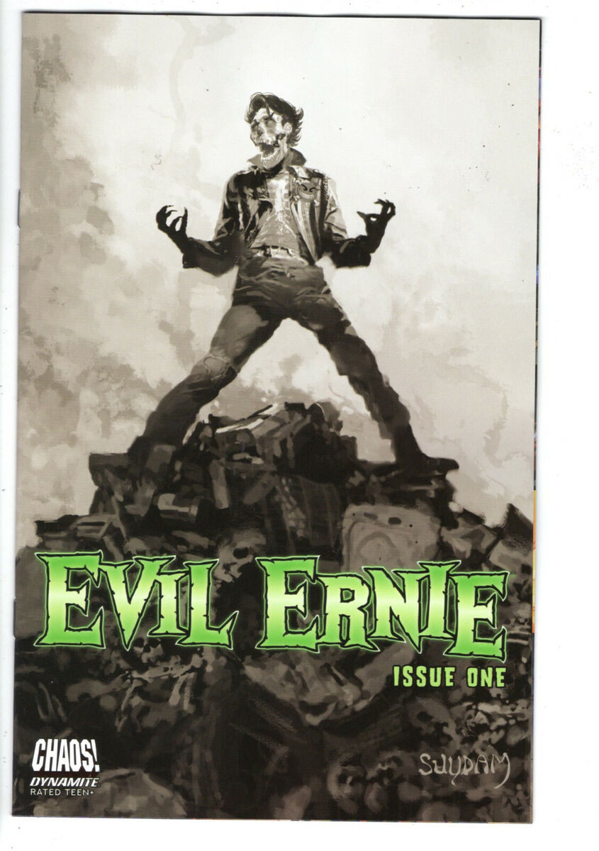 EVIL ERNIE #1 (2021) - GRADE NM - LIMITED 1/20 RETAILER INCENTIVE VARIANT  COVER!