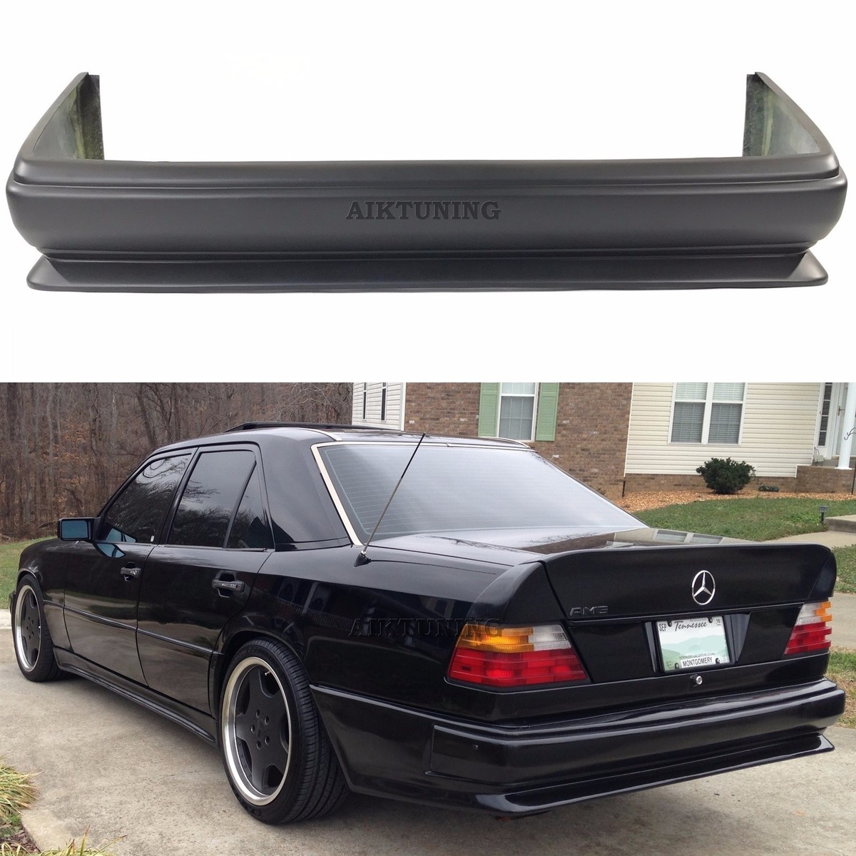 Rear Gen 2 Bumper Spoiler Valance Parachoques (Fits Mercedes Benz