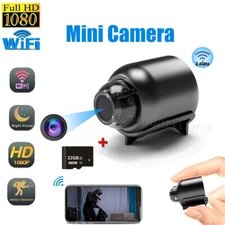 Mini Wifi Camera HD 1080P Home Security Camcorder + Night Vision Micro Smart Cam