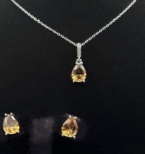 Zultanit Stein & 925 Silber Damen Schmuckset ...