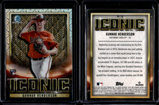 2023 Bowman 1st Chrome Iconic Mojo Refractor #BI-19 Gunnar Henderson