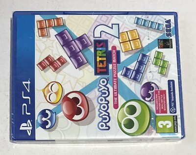 Puyo Puyo Tetris 2 II Sony Playstation 4 PS4 Brandneu Sealed PAL Sega