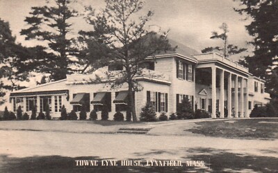 Postcard MA Lynnfield Massachusetts Towne Lyne House Vintage PC L7480