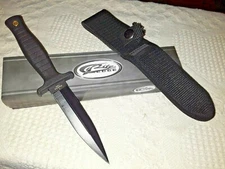 Brand New in Box "Rite Edge" Boot Knife #211459-BK Boot Clip & Lanyard Hole EC 8