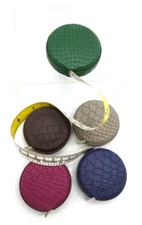 Hoechstmass Tape Measure in Leather Case 120 inch length 10 feet BROWN