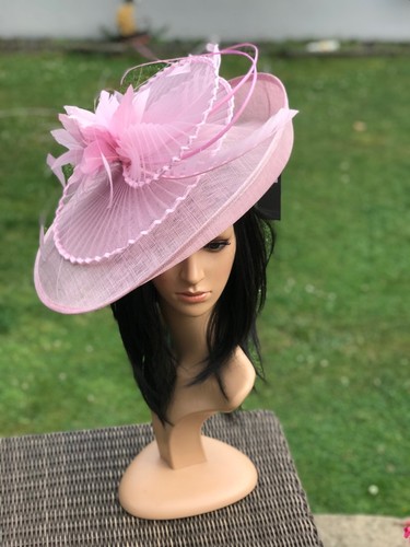SUZANNE BETTLEY HATINATORHUT ELFENBEIN SCHEIBE HOCHZEIT ASCOT FORMELLER ANLASS FEDERN - Bild 10 von 12