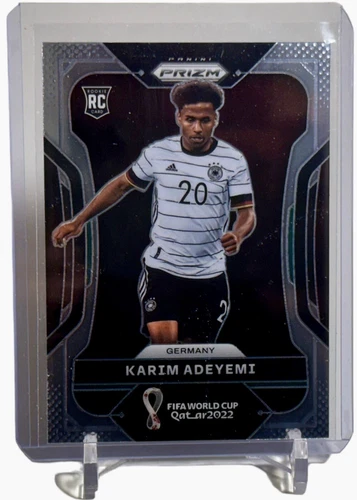 2022 Panini Prizm FIFA World Cup Qatar Karim Adeyemi Prizm Rookie RC Card #111